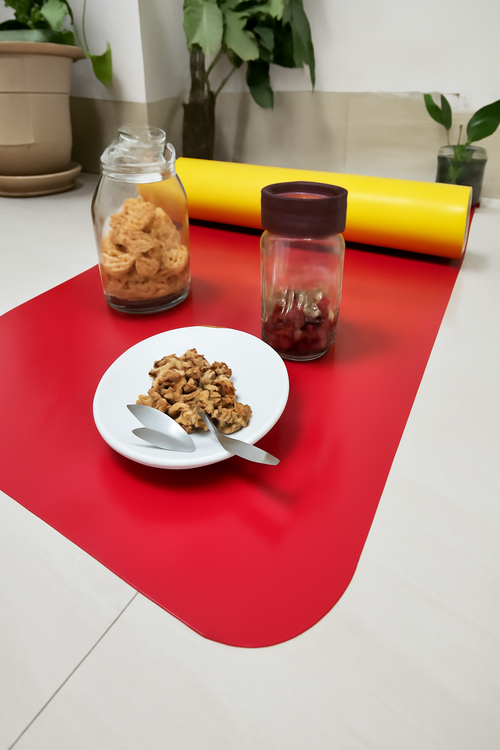 Ordinary Single Part ( 90 x 27-Inch.)- Red Color